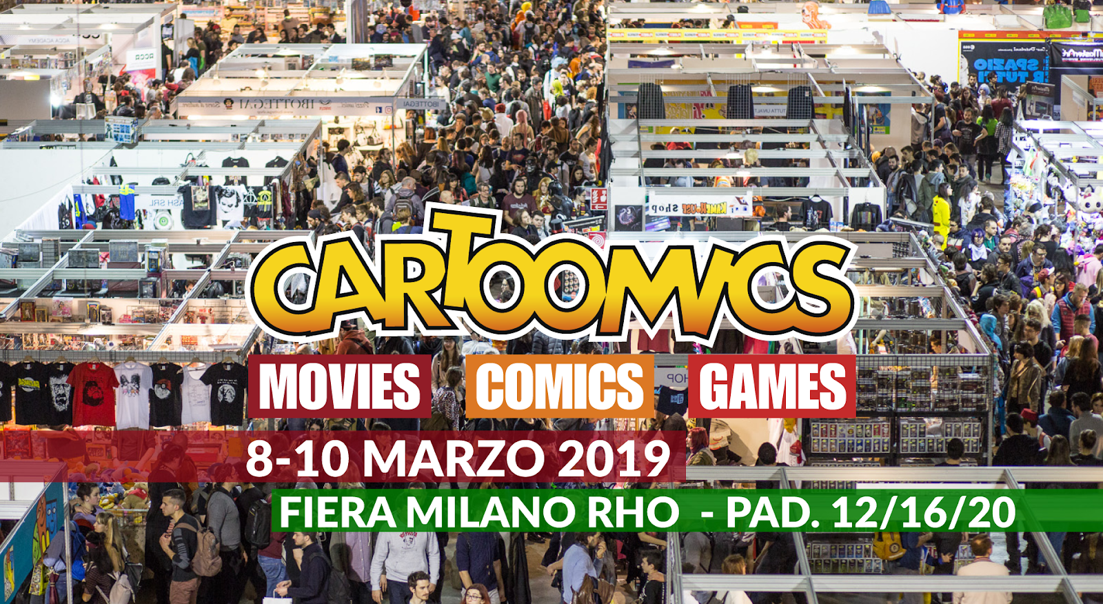 Visita al Cartoomics da parte di EXTRA TREK