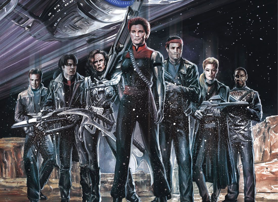 Voyager: Mirrors and Smoke, il capitano Janeway alla prese con il Mirror Universe