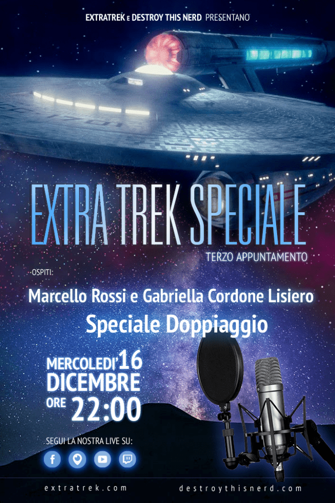 Terzo speciale Extra Trek Doppiaggio Locandina