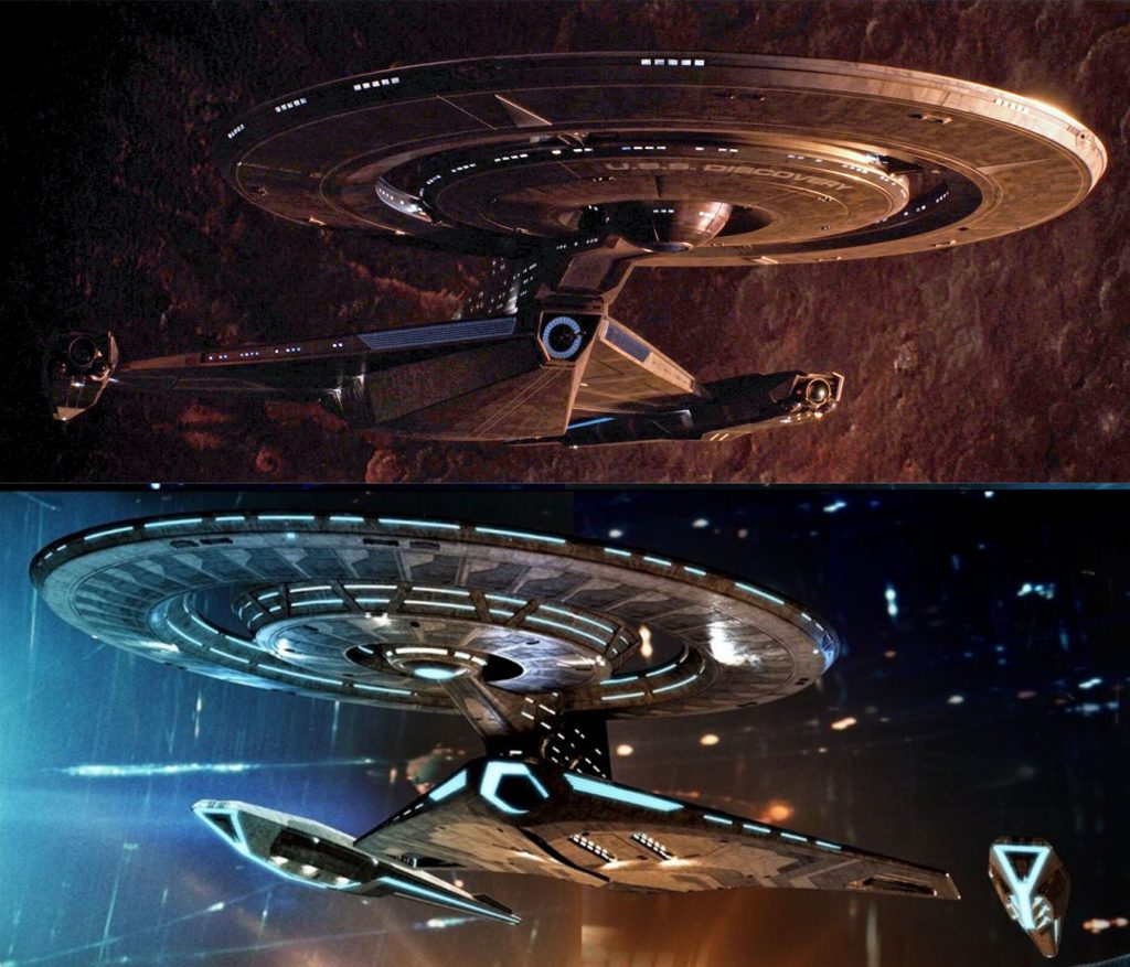 USS.Discovery NCC-1031 vs NCC-1031-A