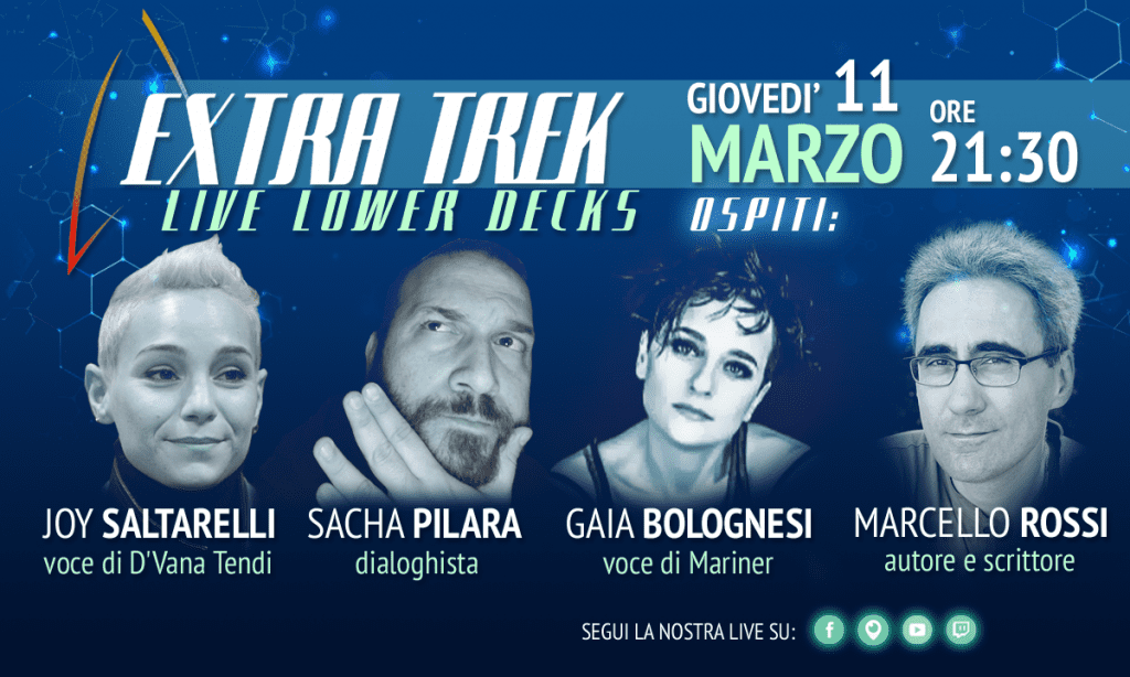 Doppiatori Star Trek Lower Decks Live