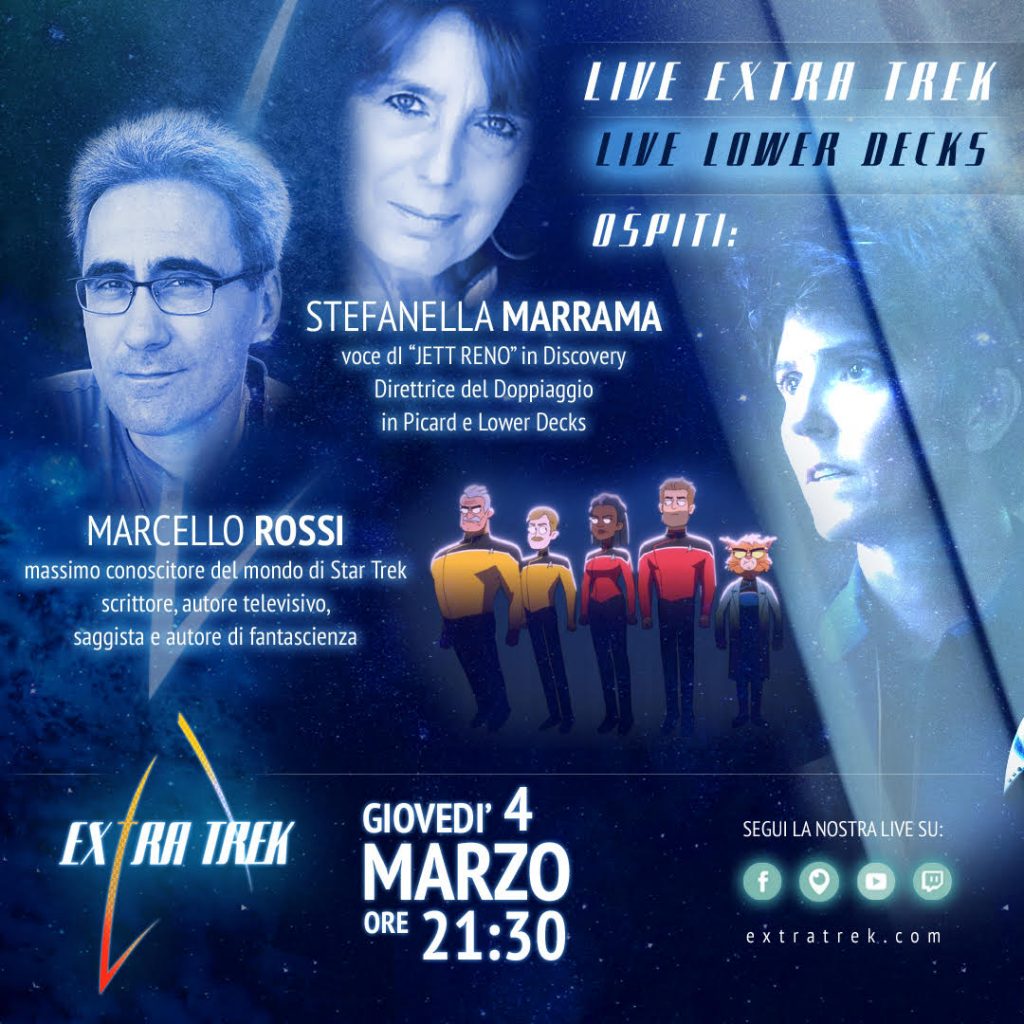 Extra Trek Live Stefanella Marrama & Marcello Rossi 1080