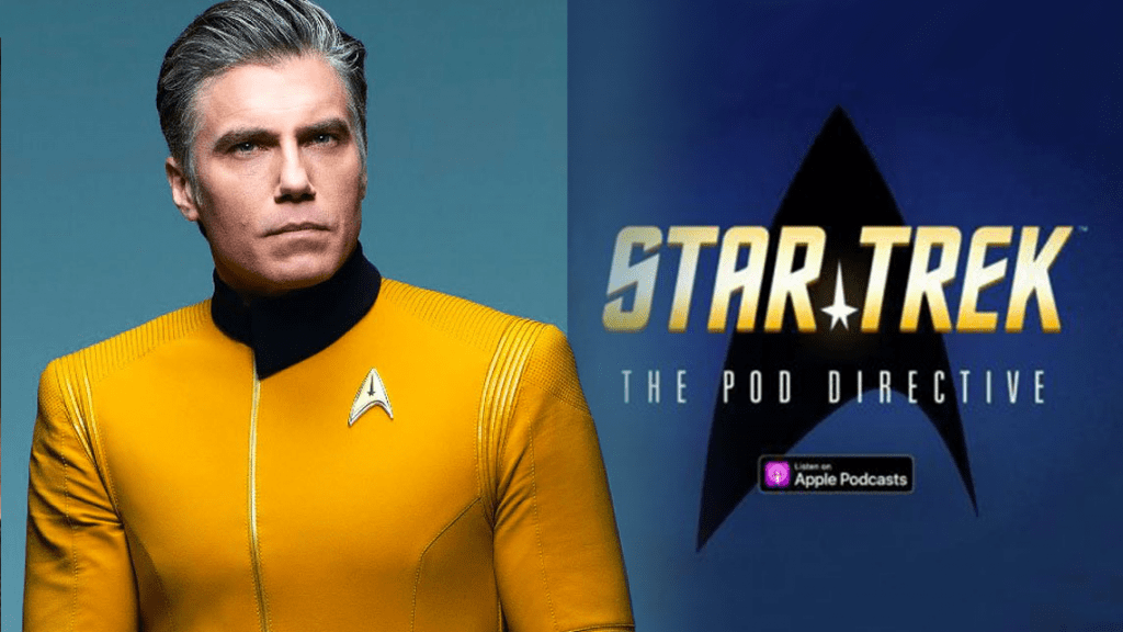 STAR TREK: Strange New Worlds – Anson Mount ne parla nel Podcast “Pod Directive”.