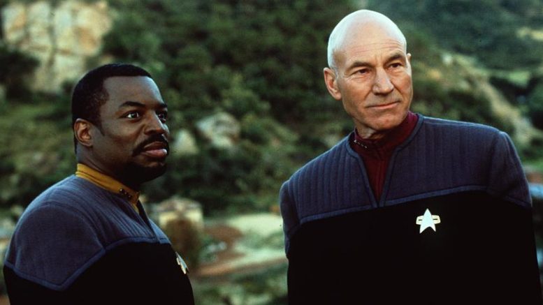 LeVar Burton e Patrick Stewart
