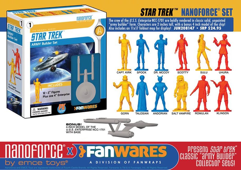 STAR TREK Nanoforce - Serie Classica