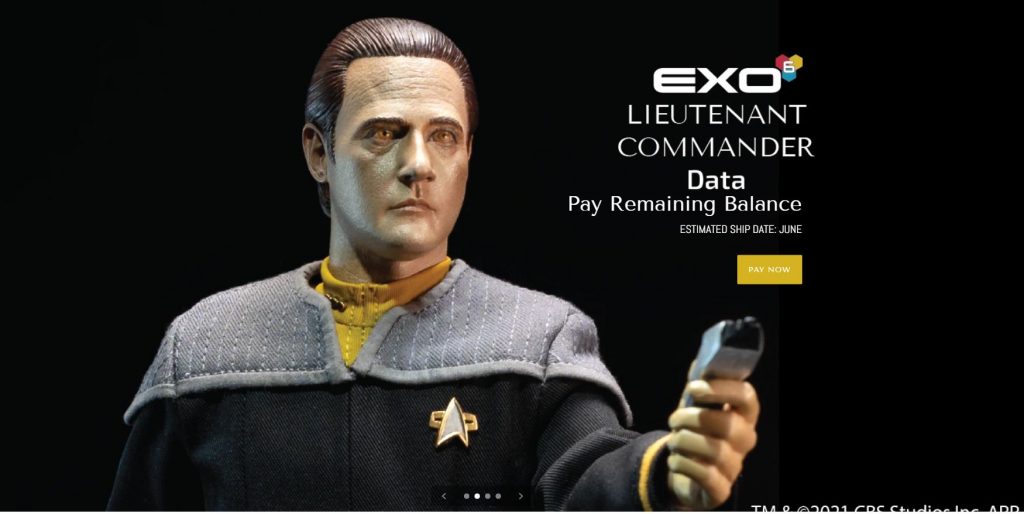 Star Trek: Primo Contatto EXO-6 Comandante Data