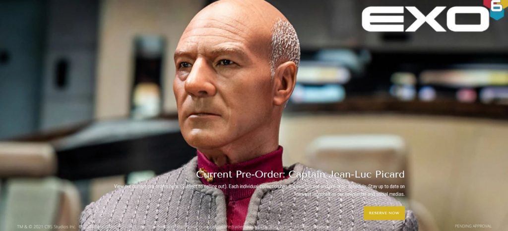 Star Trek: Primo Contatto EXO-6 Capitano Jean-Luc Picard