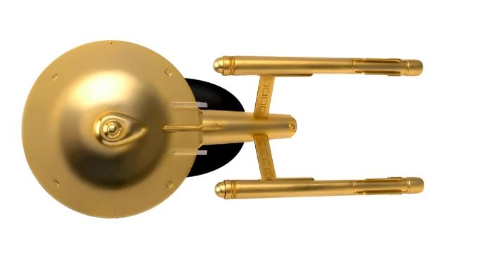 Enterprise 1701 di Kirk d'oro