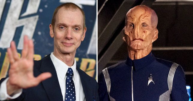 Doug Jones e Saru in "Star Trek: Discovery"