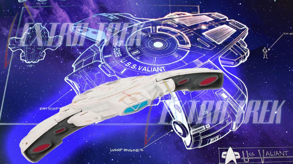 AGGIORNATO – La USS VALIANT di Eaglemoss – Il concept della classe DEFIANT