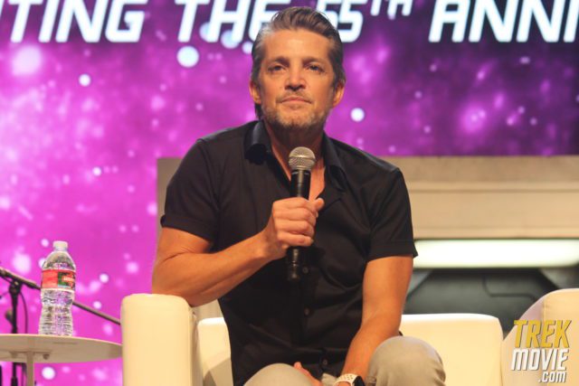 Jonathan Del Arco alla 55ª Convention in Las Vegas - foto Trekmovie