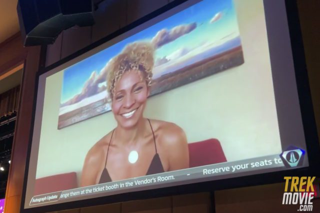 Michelle Hurd 55ª Convention Las Vegas