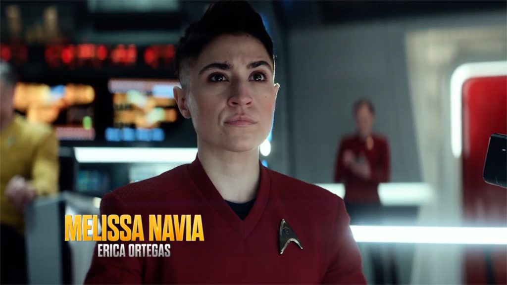 Melissa Navia è il tenente Erica Ortegas