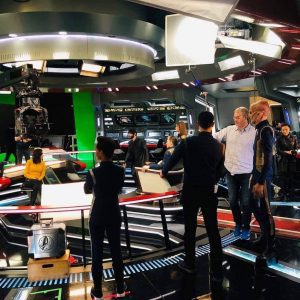Set Plancia Enterprise in Star Trek: Discovery Backstage 2
