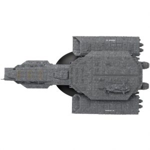 La USS Daedalus by Eaglemoss Vista dall'alto