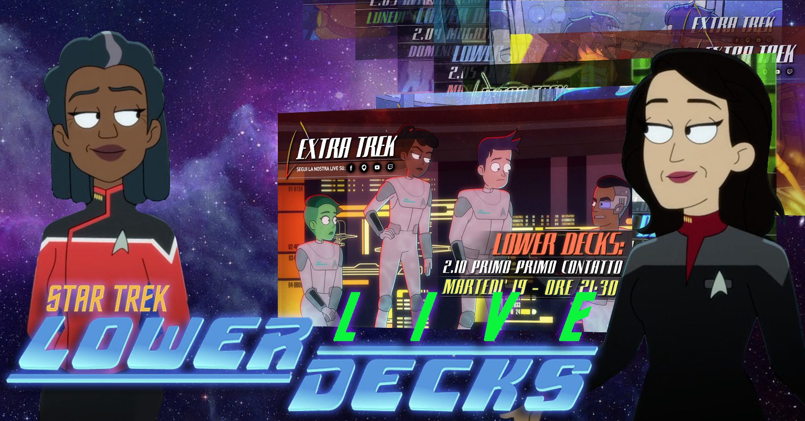 Star Trek: Lower Decks 2 |"Primo Primo Contatto" Live 19 Ottobre ore 21:30