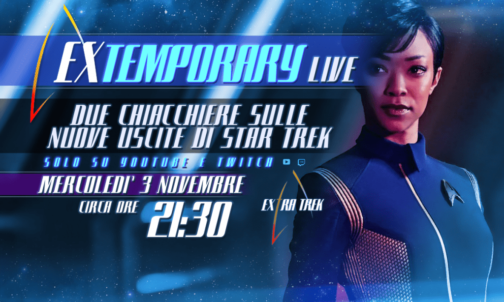 EXTA TREK Extemporary Live – Mercoledì 3 Novembre 2021 ore 21:30