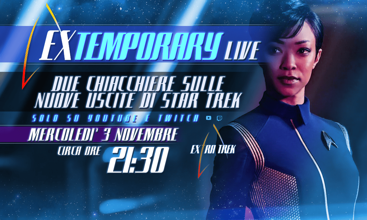 EXTA TREK Extemporary Live - Mercoledì 3 Novembre 2021 ore 21:30