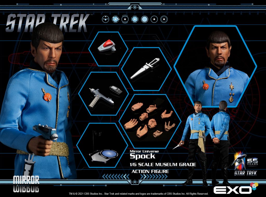 Star Trek: Spock Mirror Universe ACCESSORI