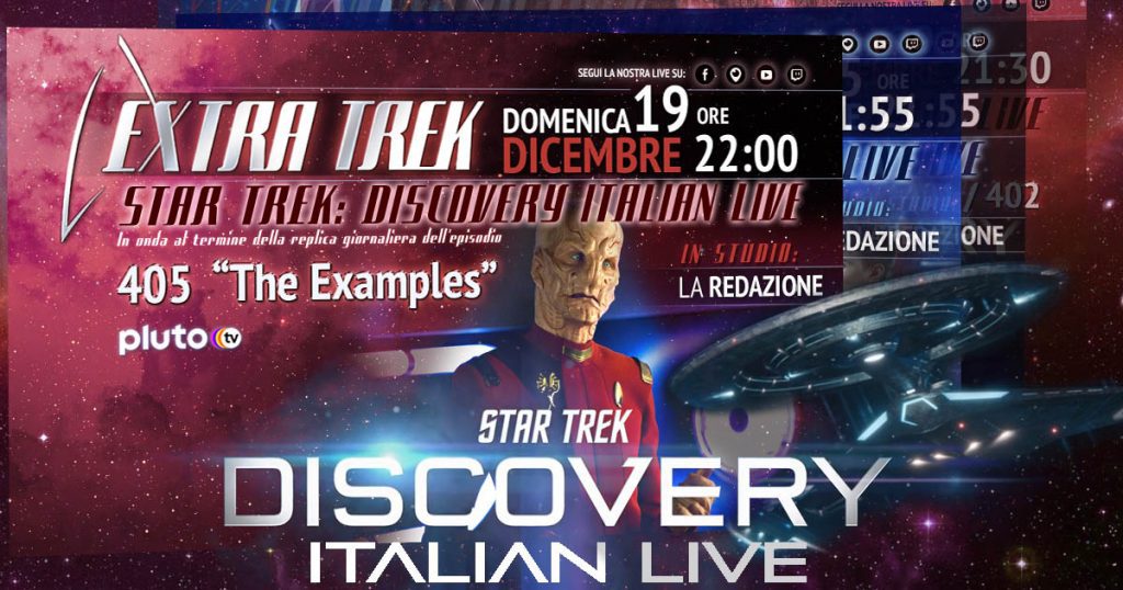 Star Trek: Discovery 4 Italian Live – 405 “The Examples” – Domenica 19 dicembre ore 22