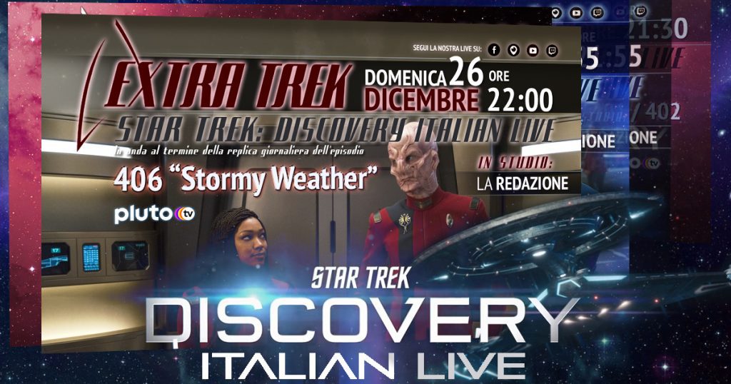 Star Trek: Discovery 4 Italian Live – 406 “Stormy Weather” – Domenica 26 dicembre ore 22