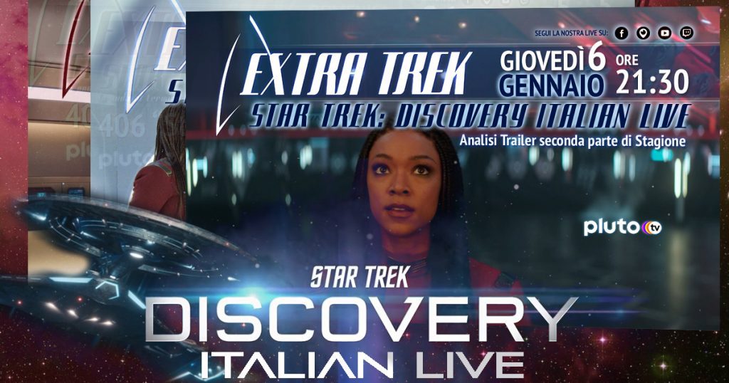 Star Trek: Discovery 4 Italian Live – Analisi Trailer Seconda parte di Stagione – Giovedì 6 Gennaio ore 21:30