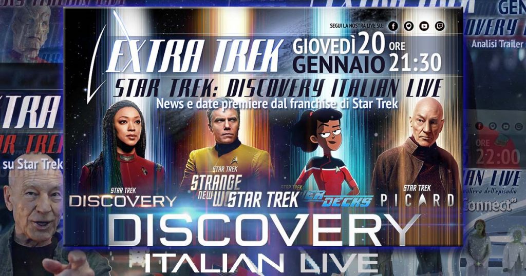 Star Trek: Discovery 4 Italian Live – News e date première dal franchise – Giovedì 20 Gennaio ore 21:30