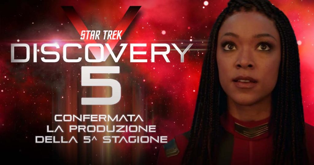 Star Trek: Discovery V - Confermata la produzione della 5^ Stagione