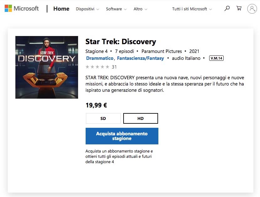 Star Trek: Discovery 4 Microsoft