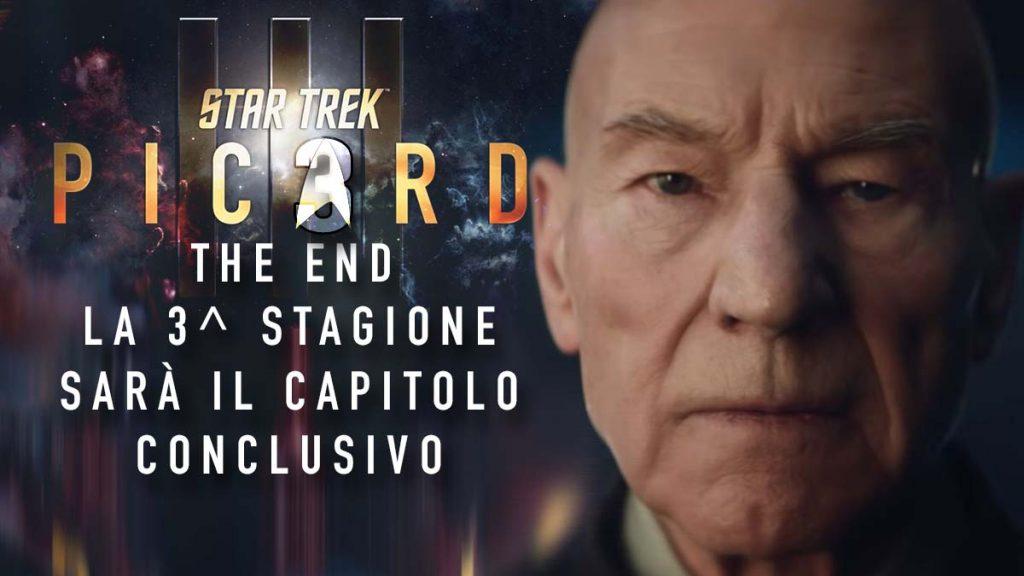 Star Trek: Picard 3 sarà l’ultima Stagione della serie, lo dichiara Patrick Stewart