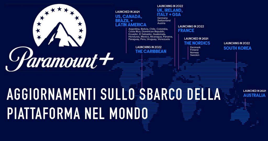 Paramount+ | Aggiornamento espansione nel mondo e cambio nome per ViacomCBS
