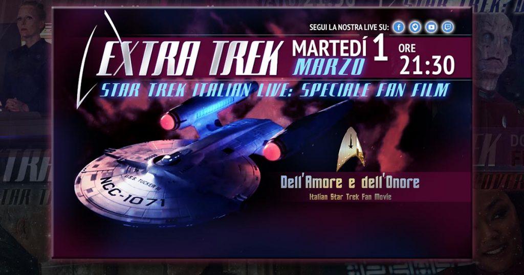 Star Trek: Italian Live – Speciale fan film “Dell’amore e dell’Onore” – Martedì 1 marzo ore 21:30