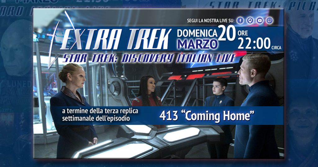 Star Trek: Discovery 4 Italian Live – 413 “Ritorno a Casa” – Domenica 20 marzo ore 22:05 circa