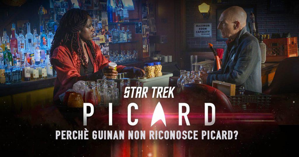 Perchè Guinan non riconosce Jean-Luc nell’episodio 204 di Star Trek: Picard?