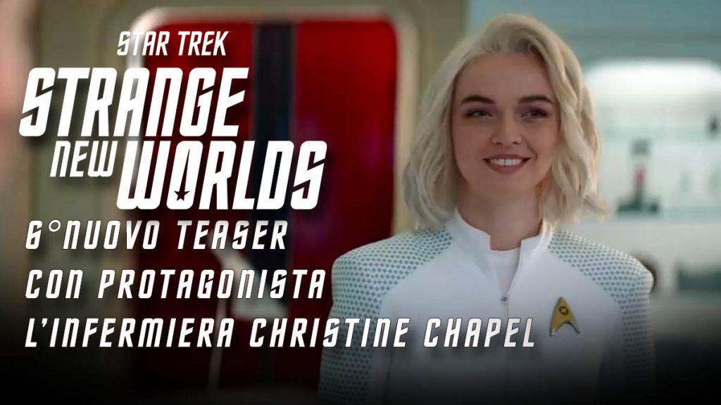 Star Trek: Strange New Worlds – Presentazione dell’infermiera Christine Chapel