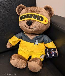 il Peluche Geordi Bear Di “Star Trek: Lower Decks”