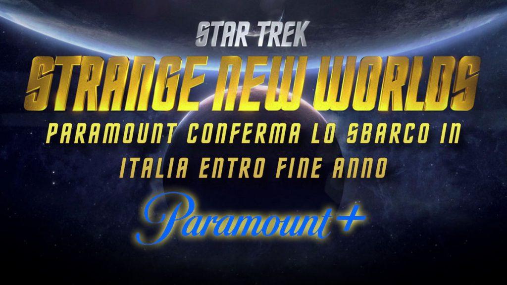 Paramount+ conferma l'arrivo di Star Trek: Strange New Worlds entro fine 2022