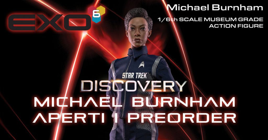 Il Comandante Michael Burnham pronta "al lancio" nella collezione EXO-6.