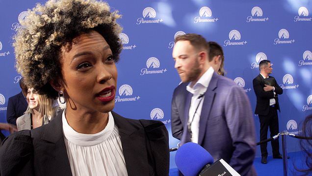 Sonequa Martin-Green alla presentazione di Paramount+ UK