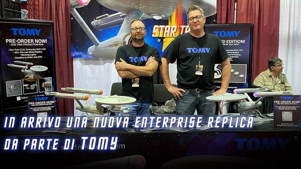 TOMY Star Trek Enterprise Die Cast Metal Replica 80 cm Limited edition!