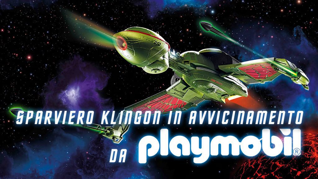 NOVITÀ PLAYMOBIL : Arriva lo sparviero klingon – Qapla’!