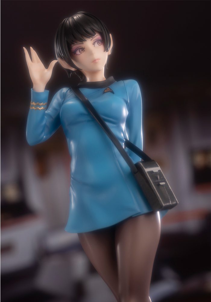 Kotobukiya presenta: STAR TREK "Bishoujo statue" Ufficiale scientifico vulcaniano