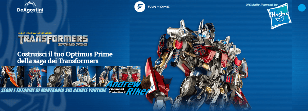 TRANSFORMERS OPTIMUS PRIME DeAgoistini