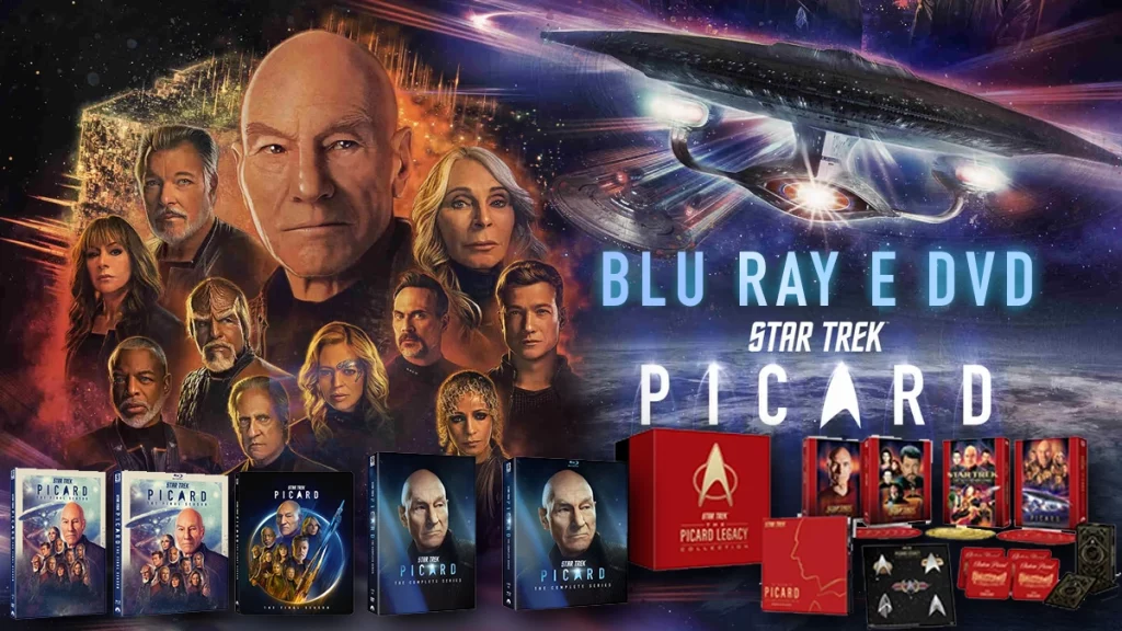 In arrivo i Blu-ray disc di Star Trek: Picard 3 e non solo