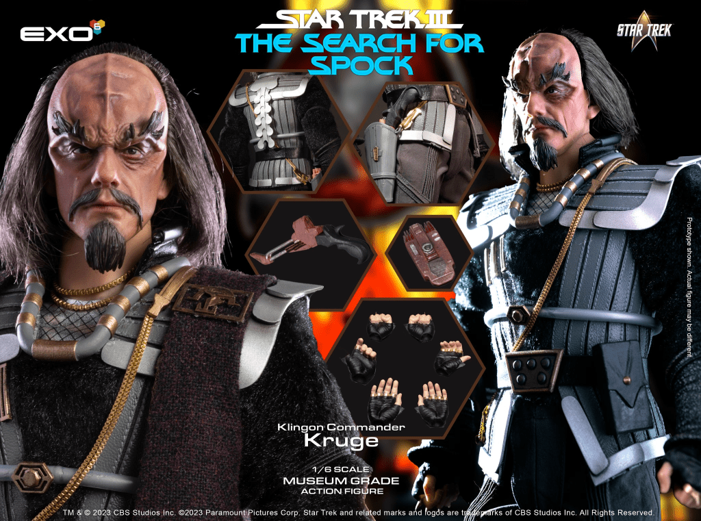 Comandante Klingon Kruge: EXO-6 apre il preorder dell'iconico villain
