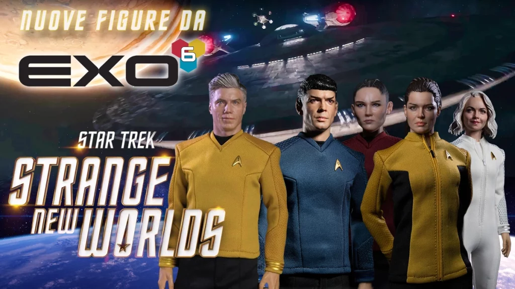 Arrivano le figure degli Strani Nuovi Mondi da EXO-6