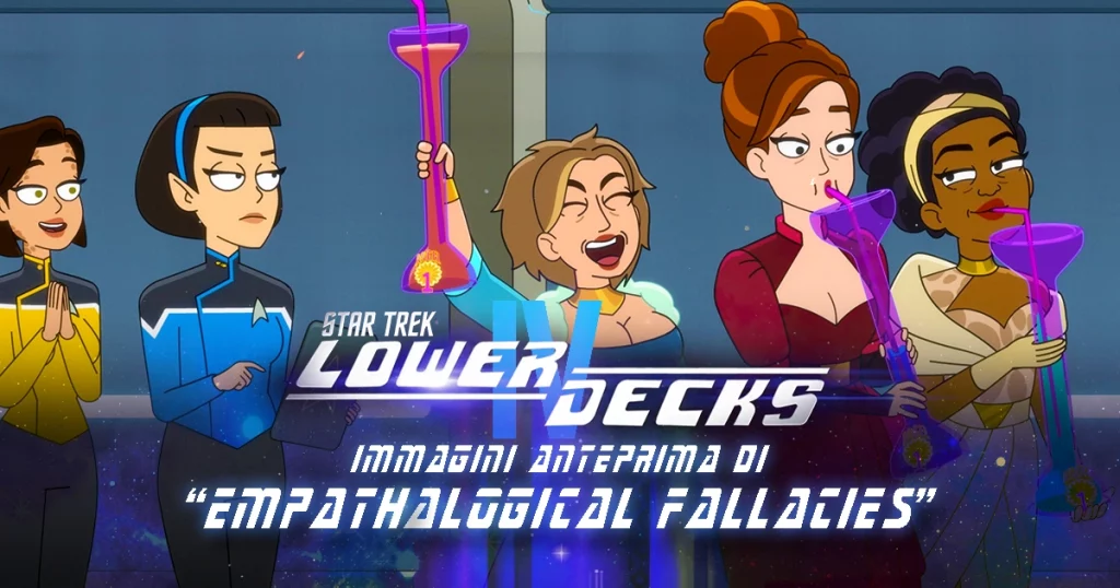 “Empathalogical Fallacies” - Immagini anteprima di Star Trek: Lower Decks Ep.405