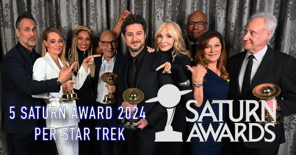 Star Trek: Picard e Strange New Worlds vincono 5 Saturn Awards