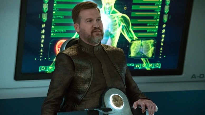 Kenneth Mitchell in Star Trek: Discovery interpreta Aurelio