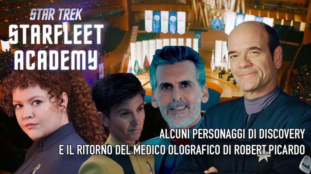 “Star Trek: Starfleet Academy” ritornano i personaggi di Discovery e Robert Picardo come MOE